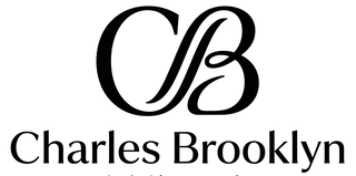 A white square graphic featuring the black 'CB' logo and the text 'Charles Brooklyn' with the tagline 'Woman's clothing store since 2003'.